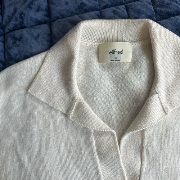 Aritzia wilfred polo sweater - Picture 4 of 10